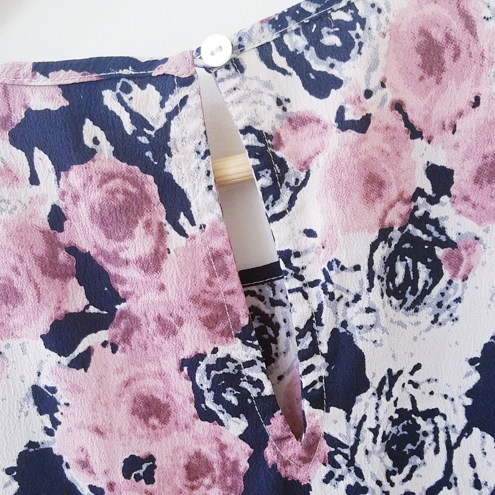 Lucky Brand - Boho Ruffle Rose Dress - Picture 9 of 9